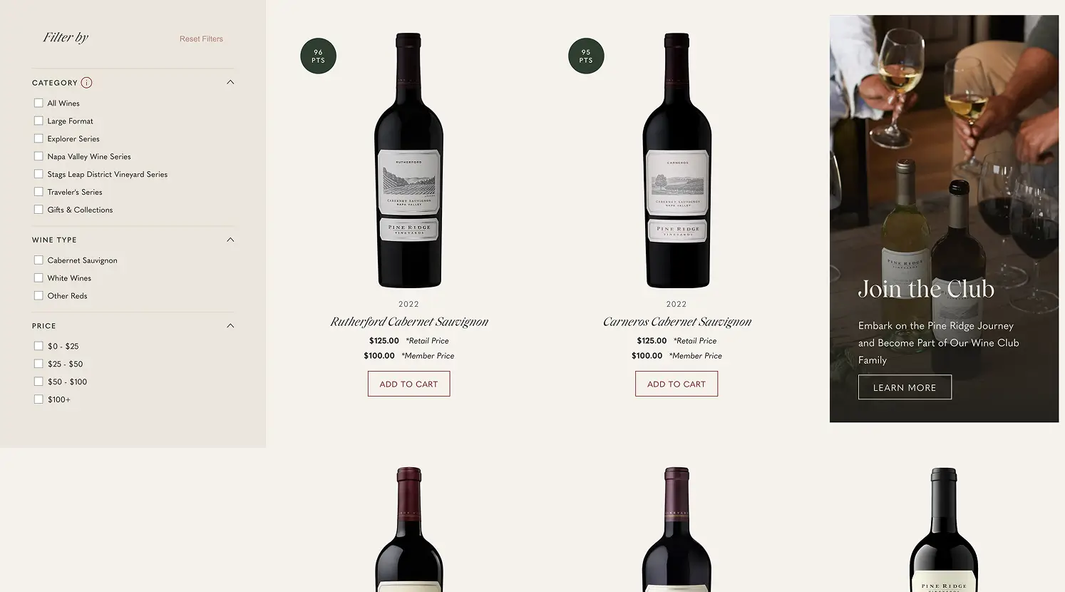 Pine Ridge Vineyards