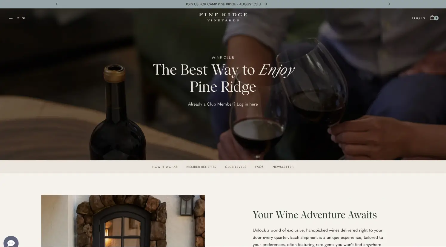 Pine Ridge Vineyards