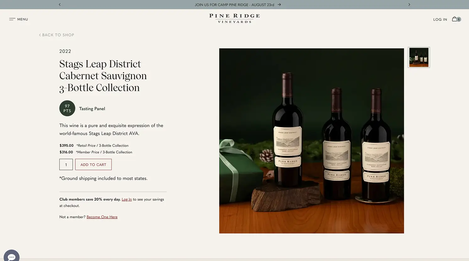 Pine Ridge Vineyards