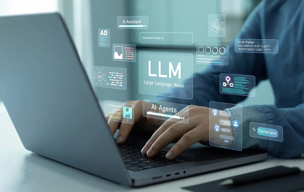 AI content strategy visual for oneteam and Ari Rollnick thought leadership