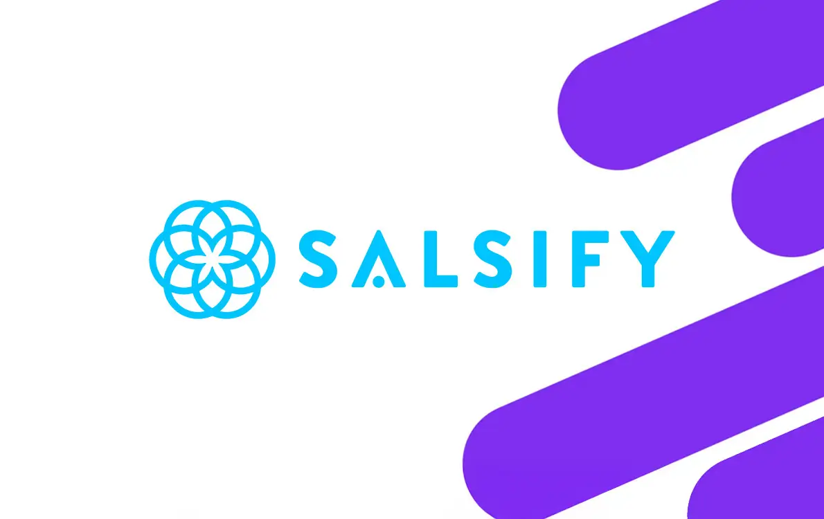 Salsify logo representing product experience management platform
