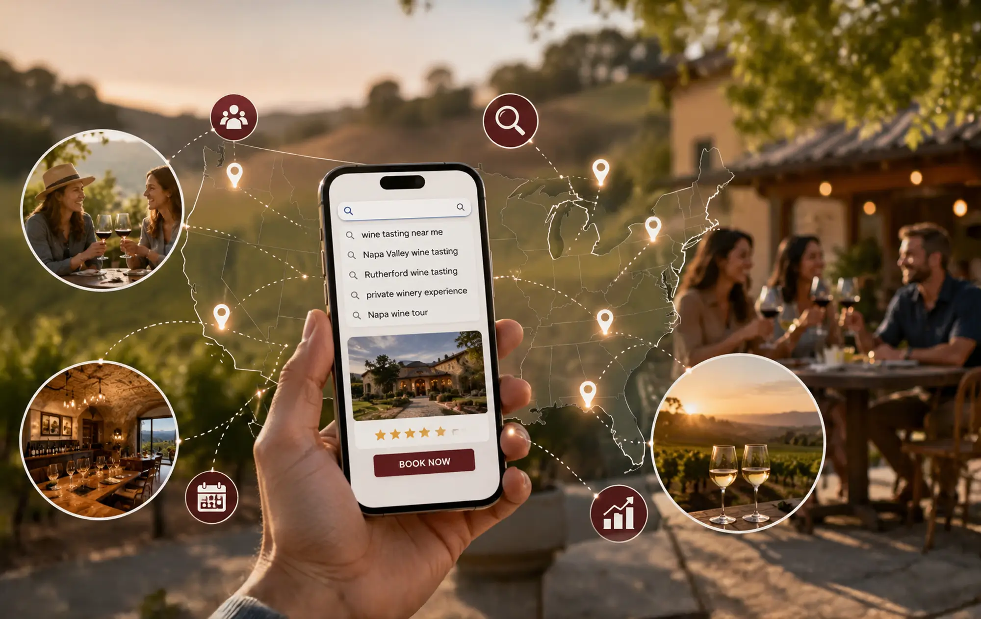 How Paid Search Drives Winery Visits